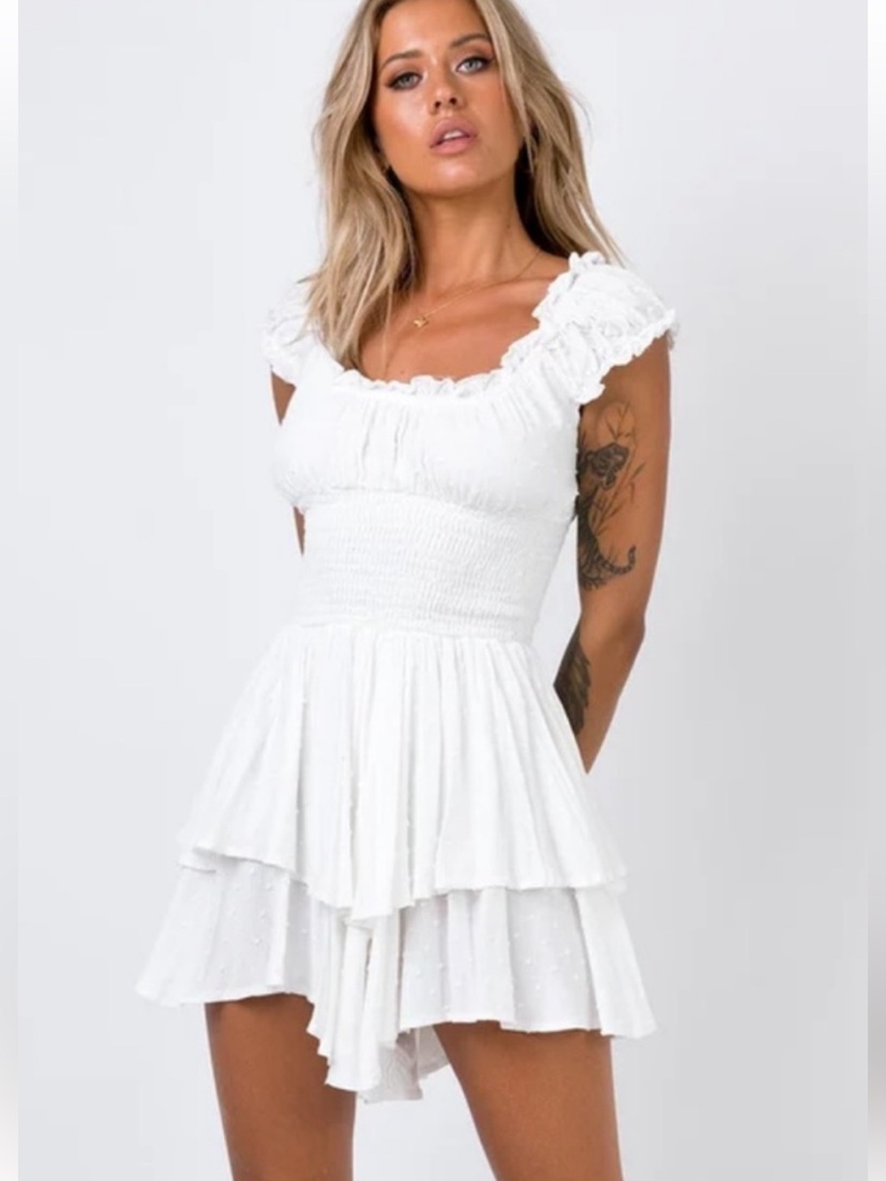 Princess Polly White Romper